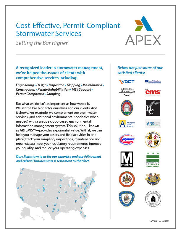 Cost-Effective, Permit-Compliant Stormwater Services