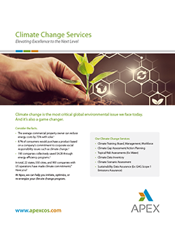 Climate Change Services brochure